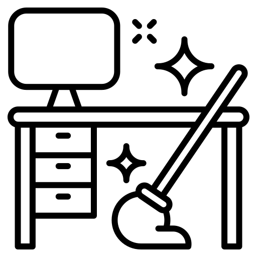 kantoor schoonmaak